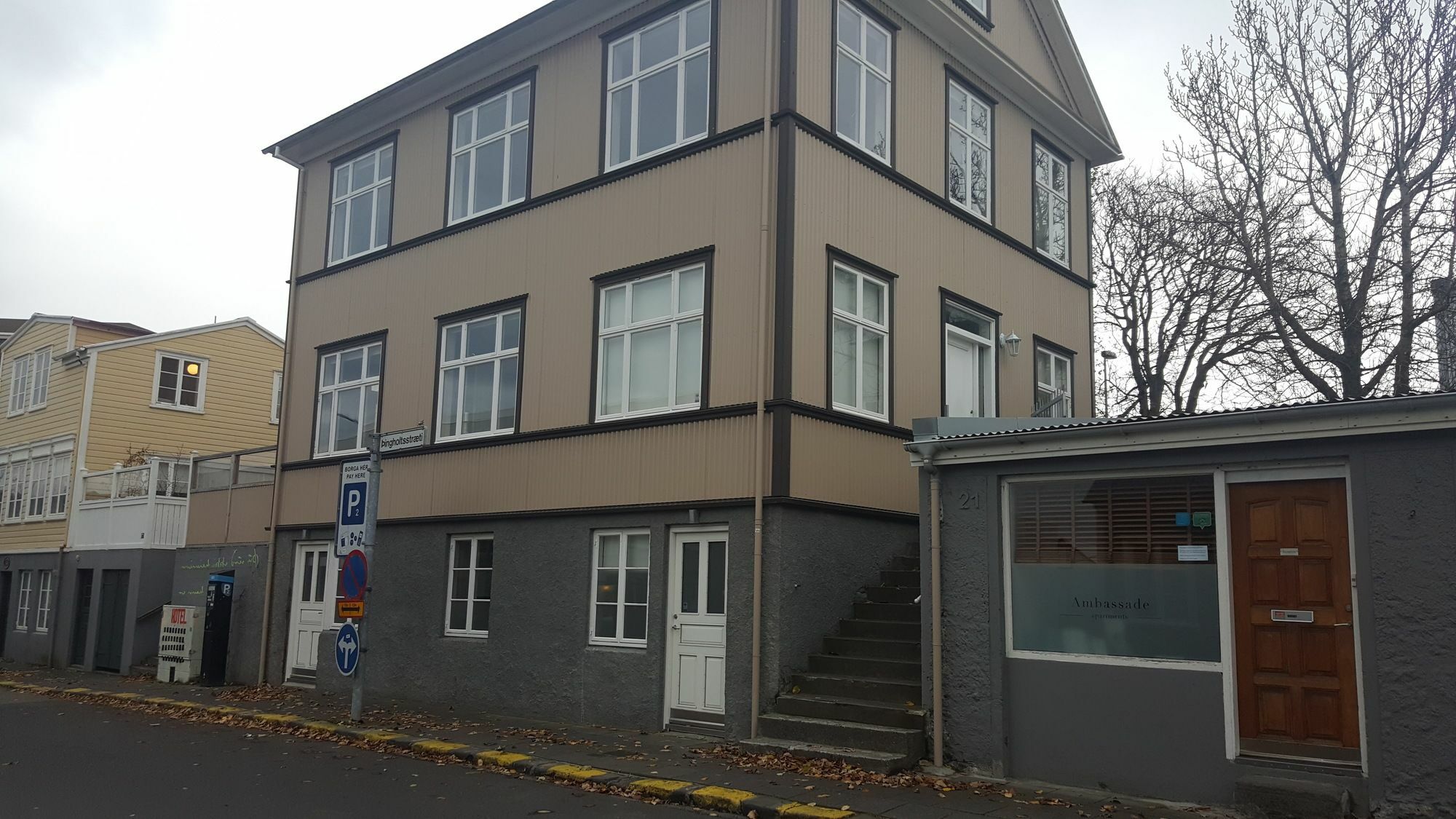 Ambassade Apartments Reykjavik Bagian luar foto